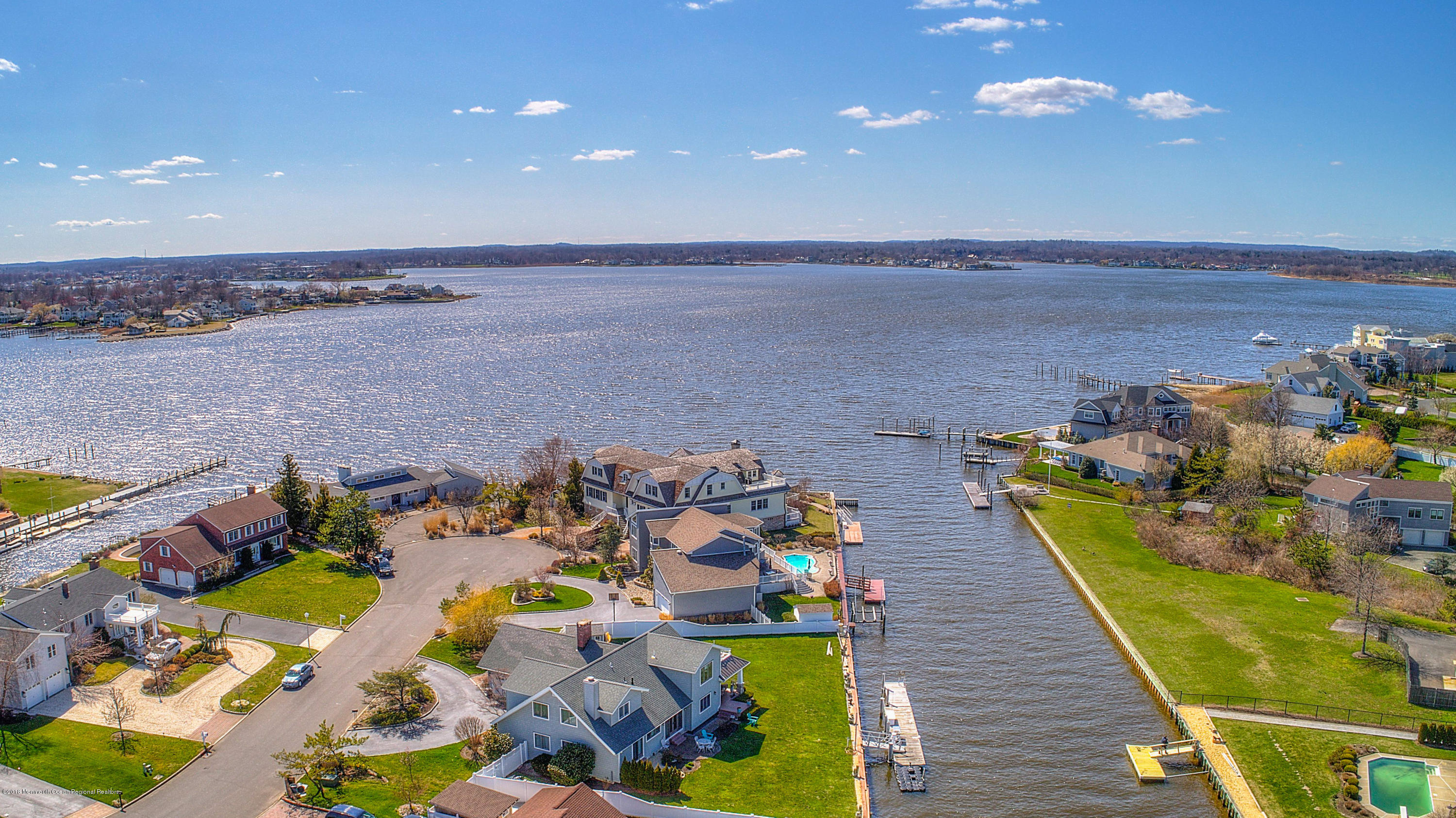 22 Gull Point Road Monmouth Beach, NJ 07750 - Photo 73 of 89 Aerial