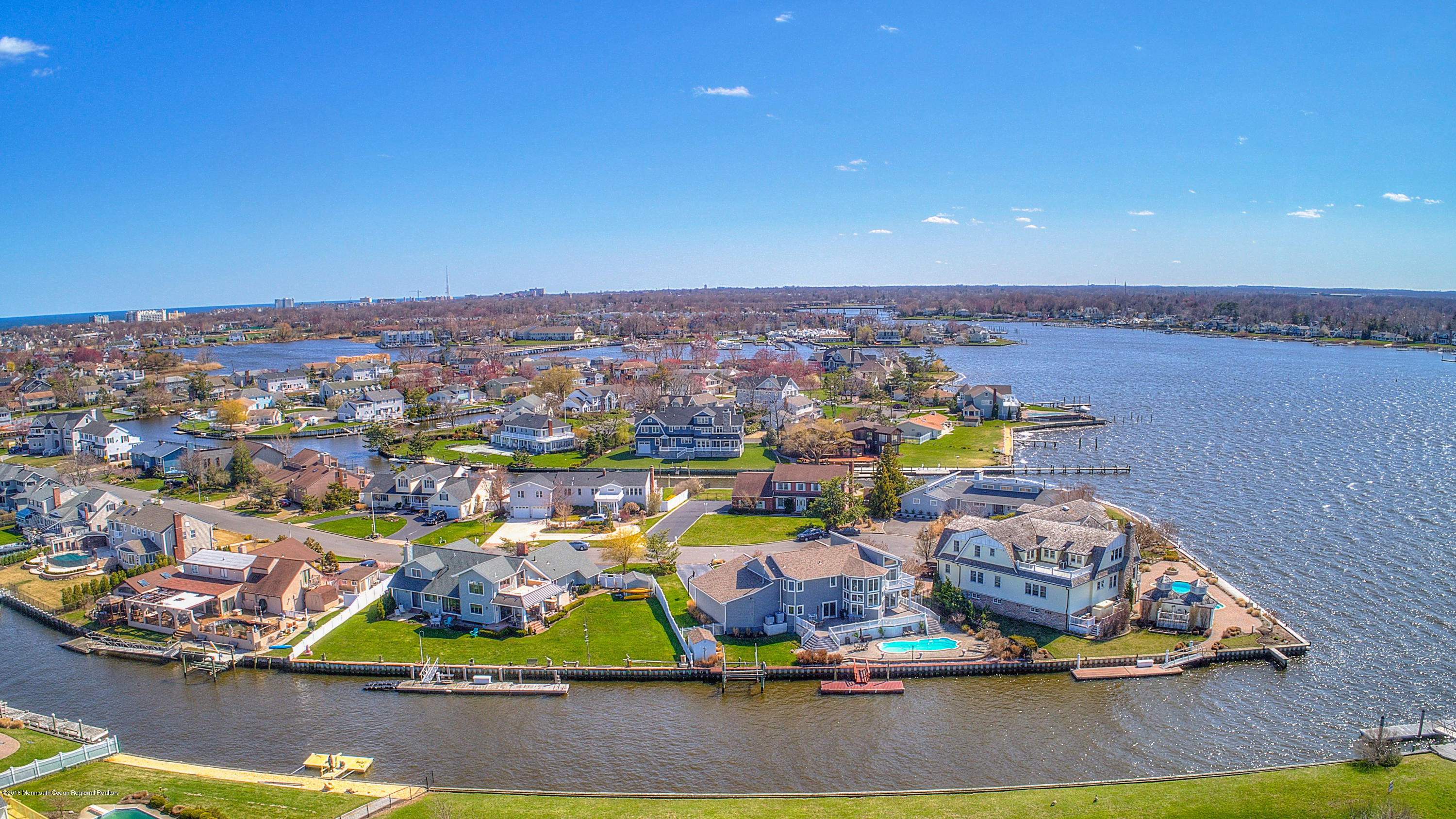 22 Gull Point Road Monmouth Beach, NJ 07750 - Photo 75 of 89 Aerial