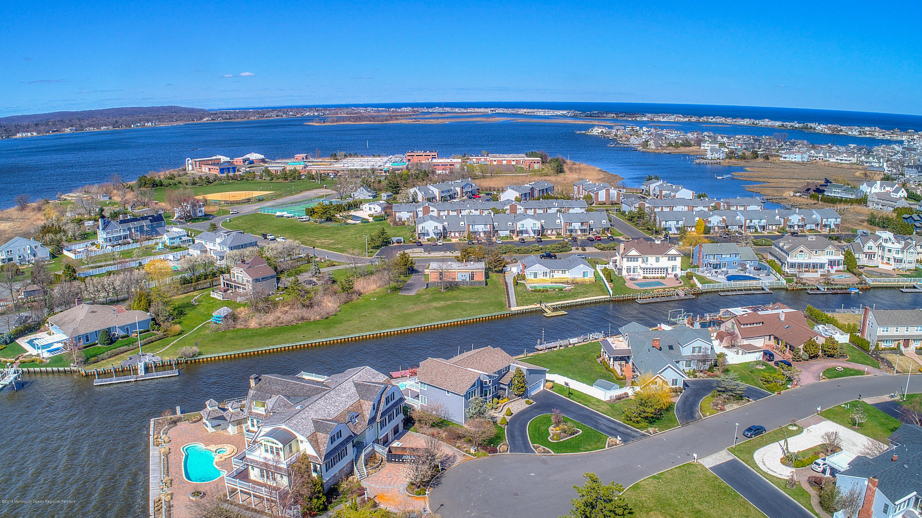 22 Gull Point Road Monmouth Beach, NJ 07750 - Photo 77 of 89 Aerial
