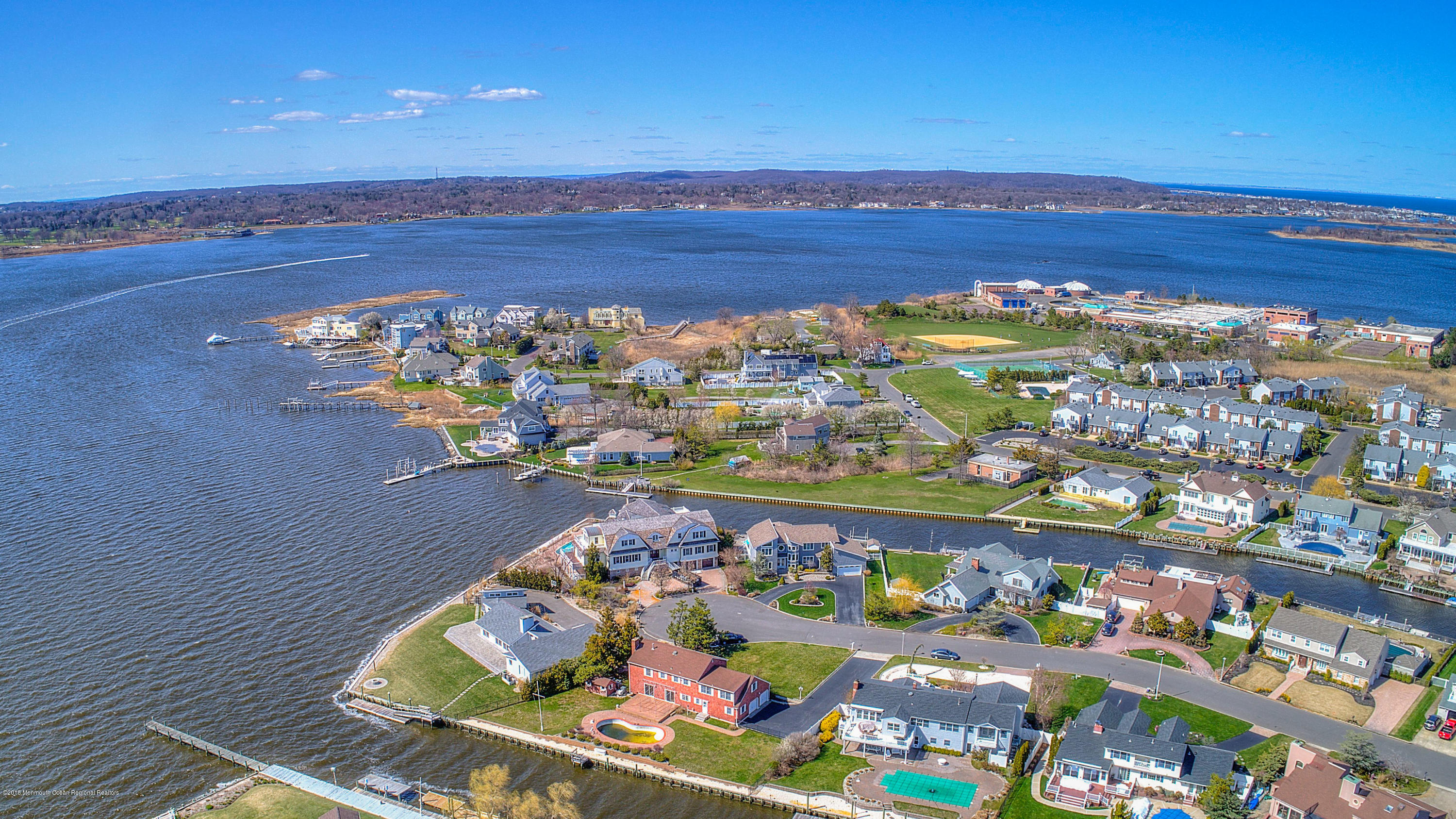 22 Gull Point Road Monmouth Beach, NJ 07750 - Photo 79 of 89 Aerial
