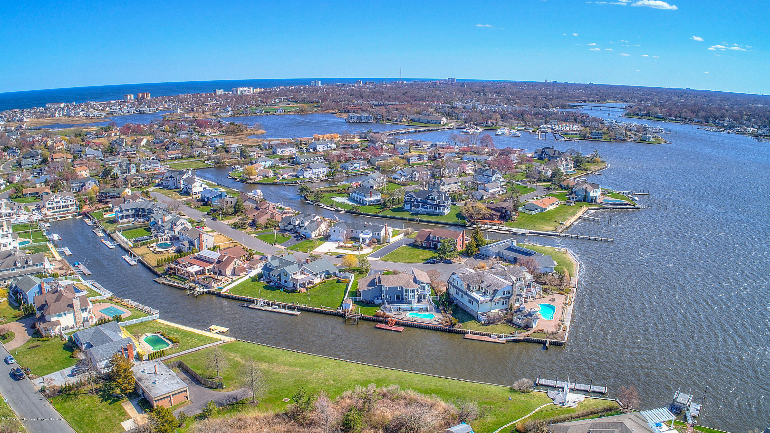 22 Gull Point Road Monmouth Beach, NJ 07750 - Photo 84 of 89 Aerial