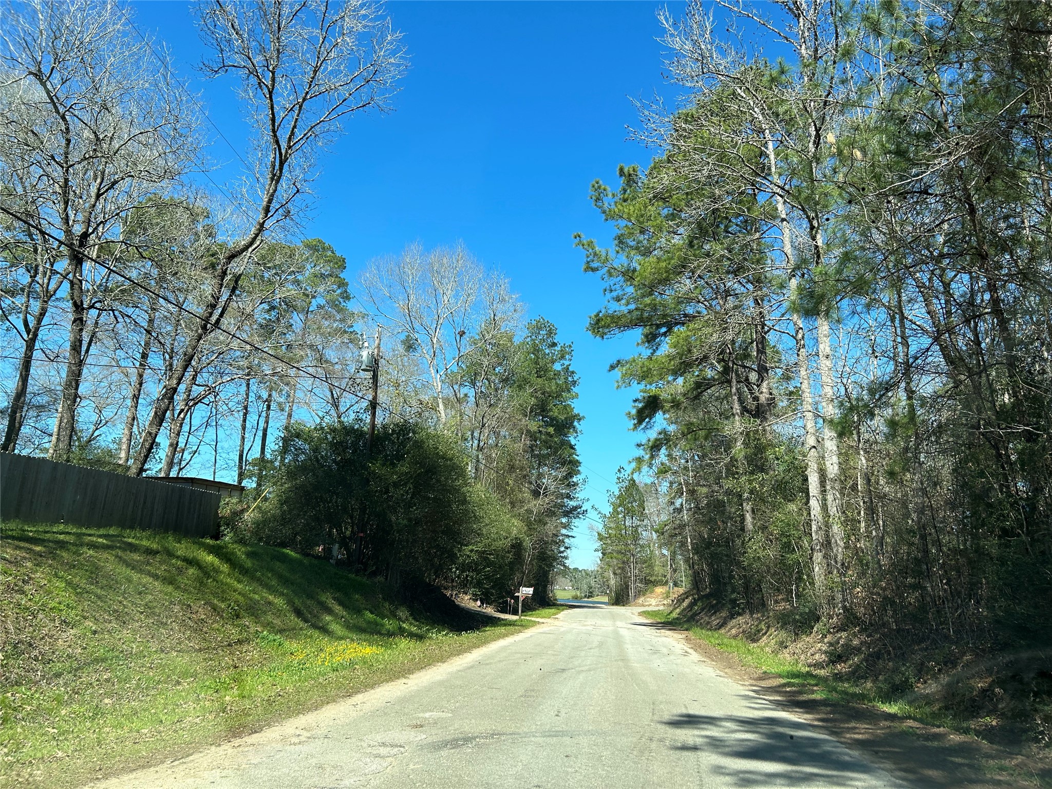 0 Royal Creek Road Conroe, TX 77303 - Photo 11 of 26 Royal Lake Rd...driving toward the loading dock, lake, & Pavilion/picnic area (April 2024)