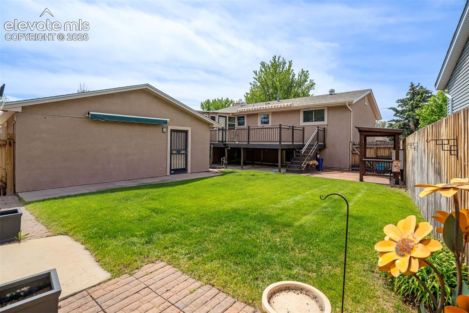 2814 Ridgeglen Place Colorado Springs, CO 80918 - Photo 43 of 50 Beautiful! Awning installed on 2 car detached garage
