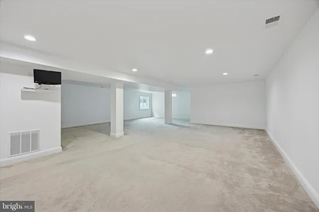 a view of deck with wooden floor and fence