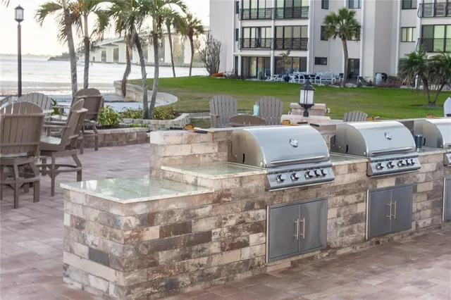 a view of an ocean beach