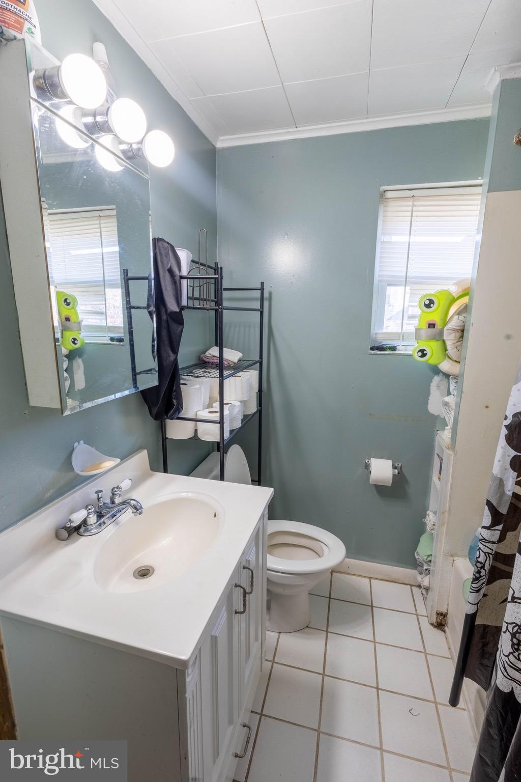 35 Kinship Road Baltimore, MD 21222 - Photo 10 of 15 a bathroom with a sink toilet and mirror