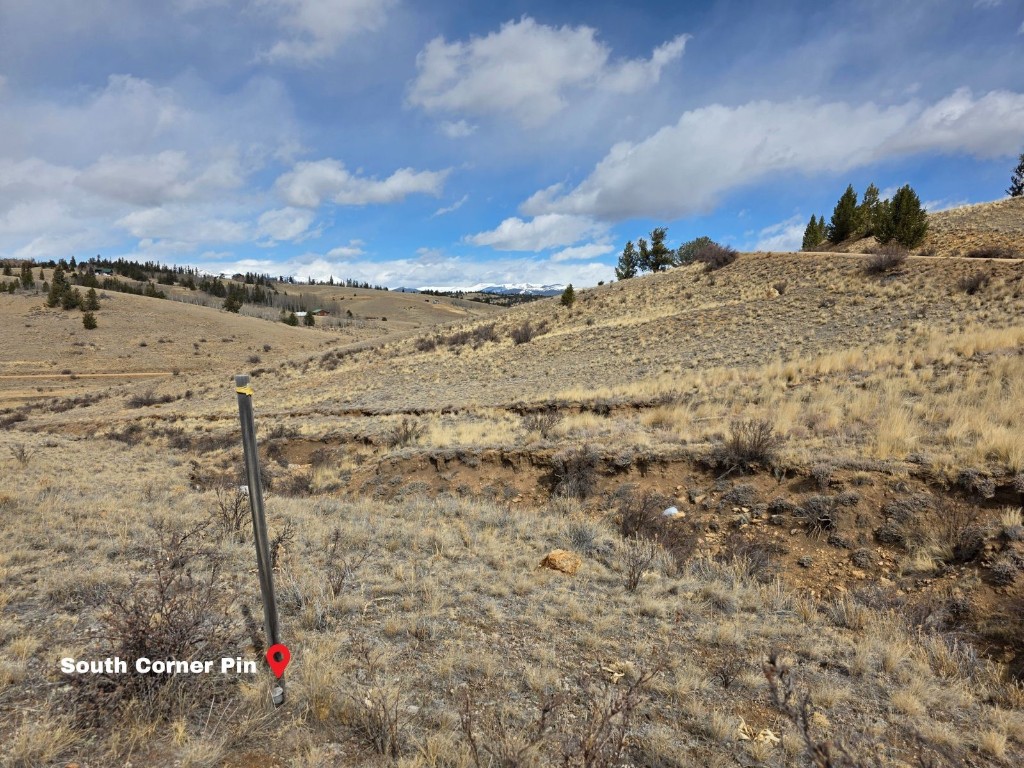 1053 Lippzana Road Como, CO 80456 - Photo 6 of 19 a view of a dry yard with mountains in the background