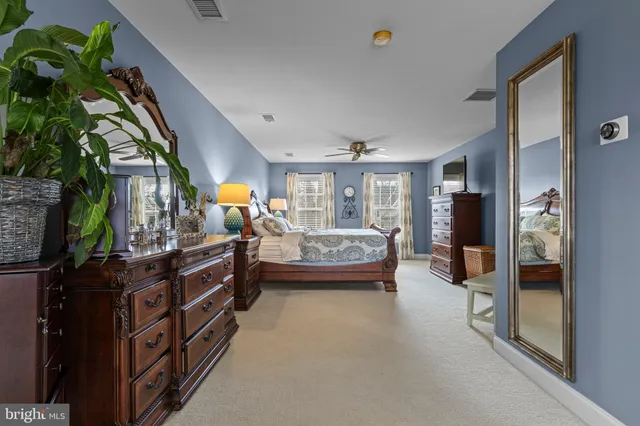 a view of a city with mountains in the background