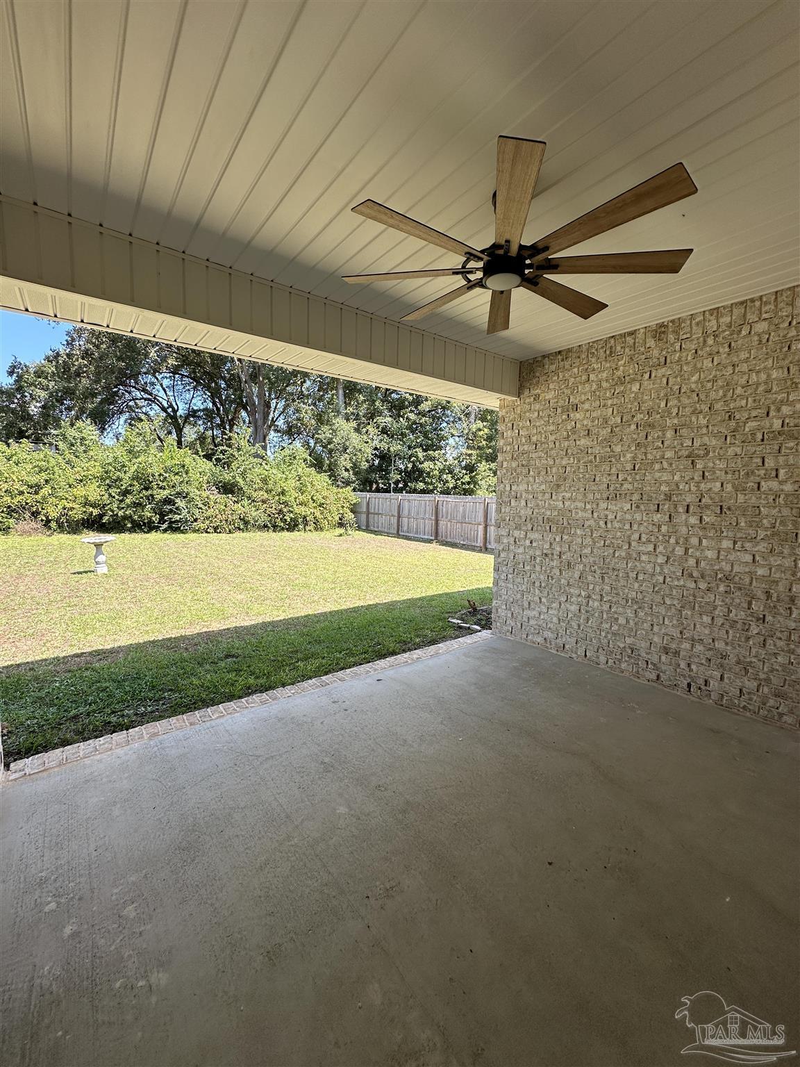 4466 Jude Way Pace, FL 32571 - Photo 25 of 27 New Ceiling Fan Provides Pleasant Breeze on Patio!