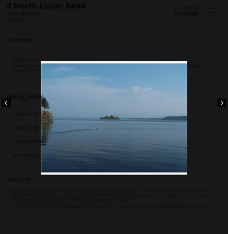 $229,000 | 0 North Lubec Road, Lubec, ME 04652