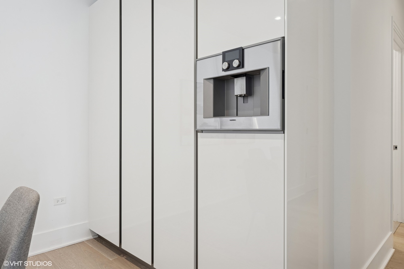 363 East Wacker Drive, Unit 1903 Chicago, IL 60601 - Photo 6 of 39 a view of hallway with washer and dryer