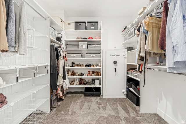 1526 South 500 West Mapleton, UT 84664 - Photo 12 of 54 Walk in closet featuring light carpet