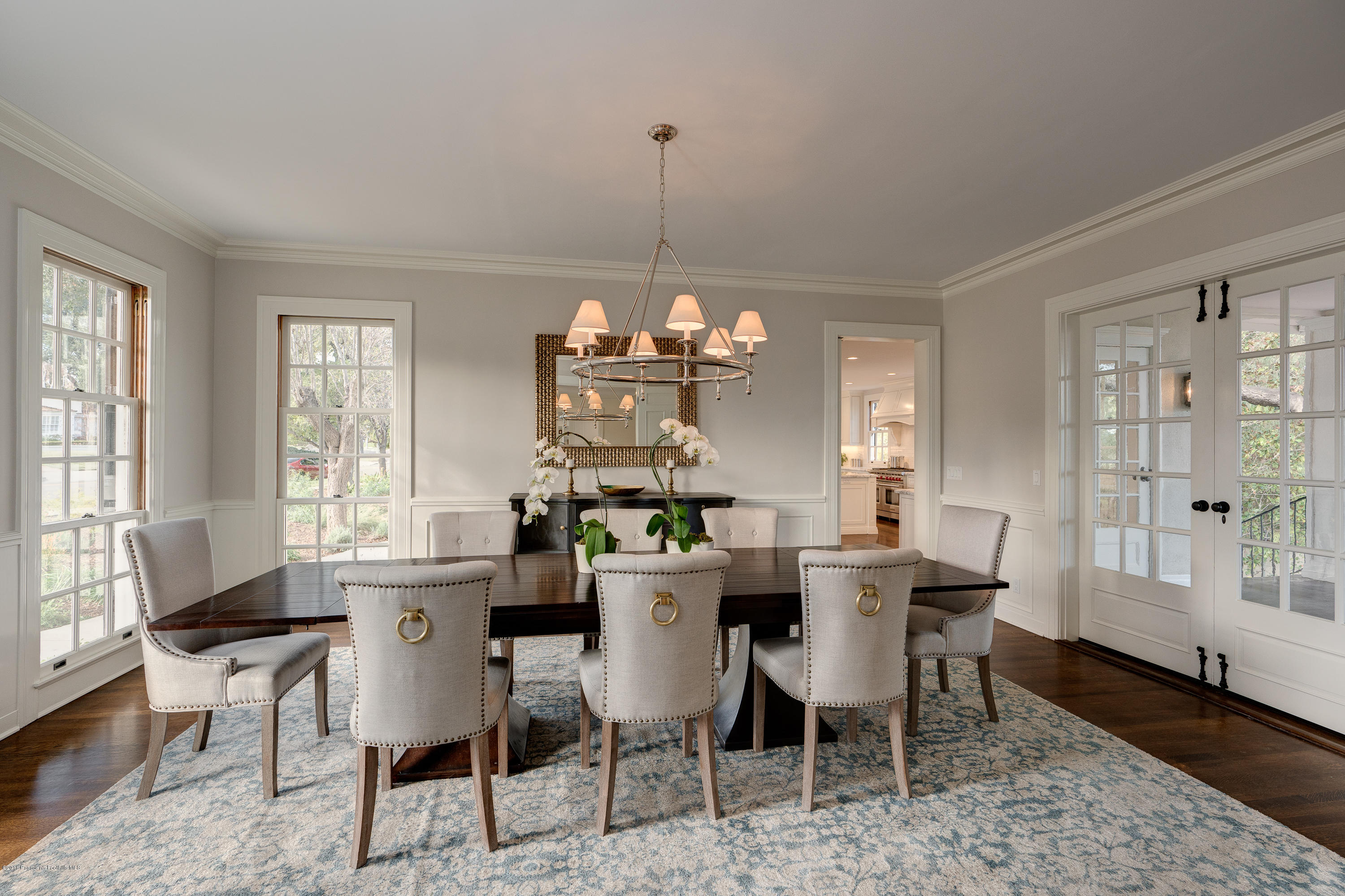 1234 Hillcrest Avenue Pasadena, CA 91106 - Photo 12 of 82 a view of a dining room with furniture window and outside view