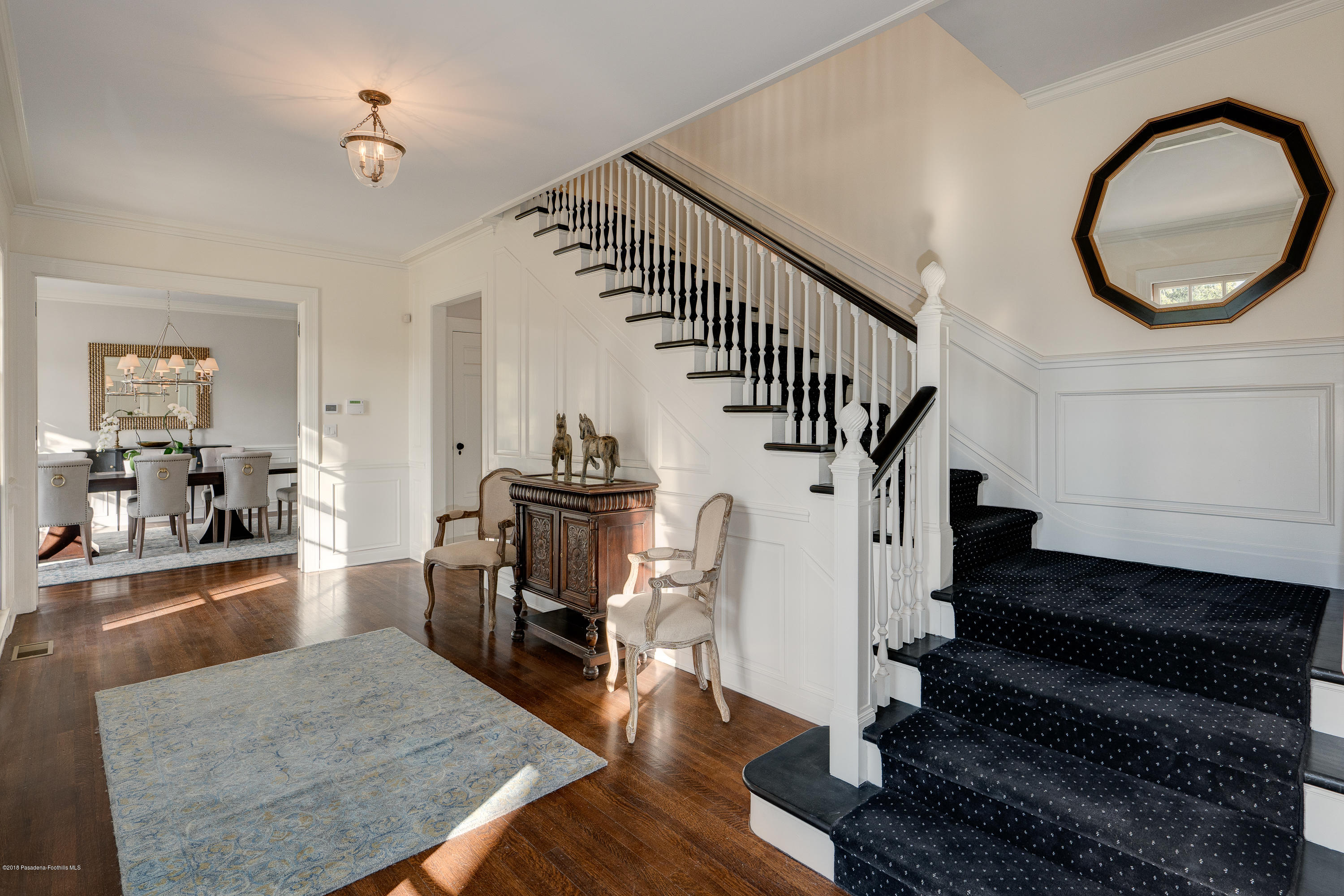 1234 Hillcrest Avenue Pasadena, CA 91106 - Photo 26 of 82 a view of entryway and hall with wooden floor