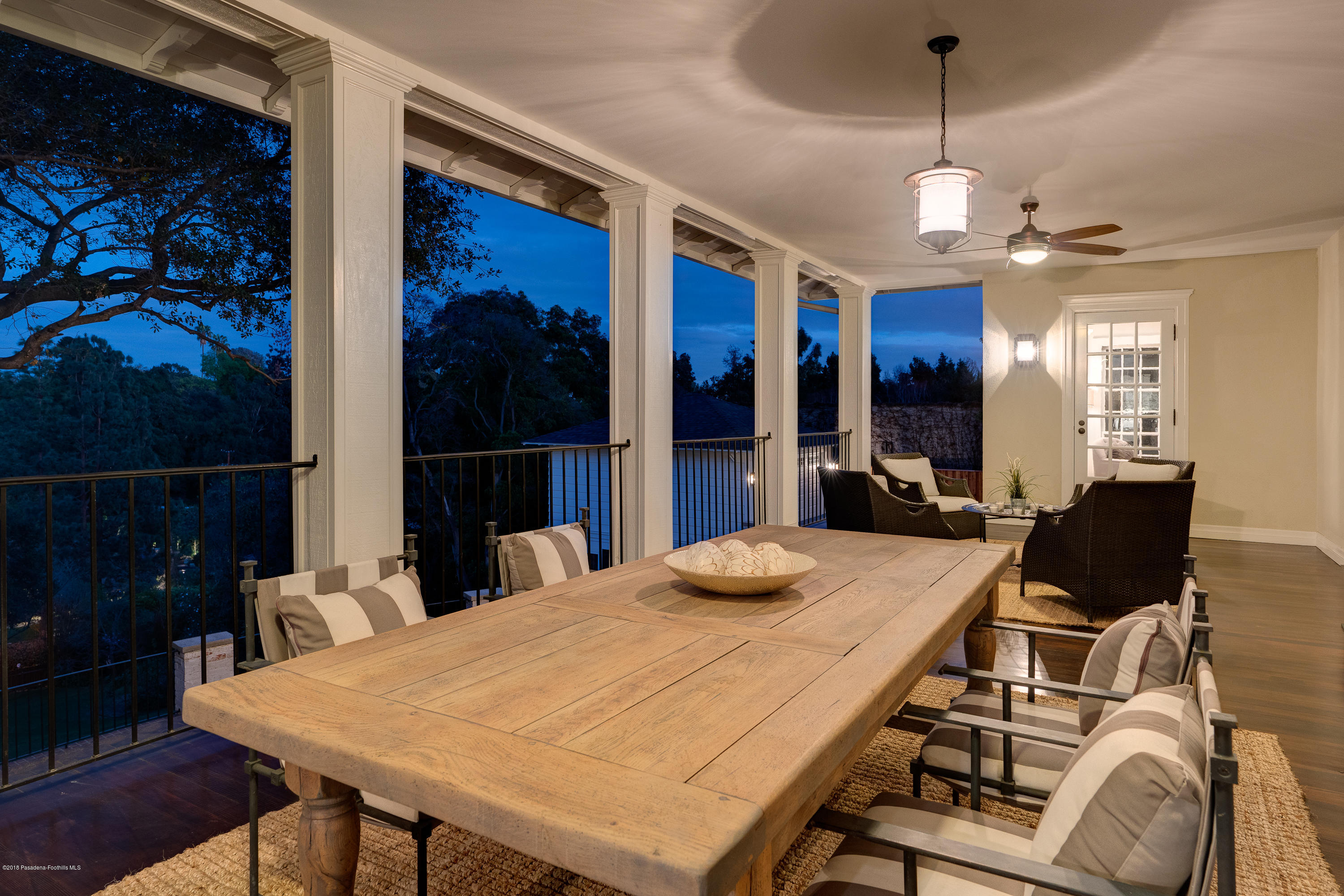1234 Hillcrest Avenue Pasadena, CA 91106 - Photo 81 of 82 a view of a dining room with furniture