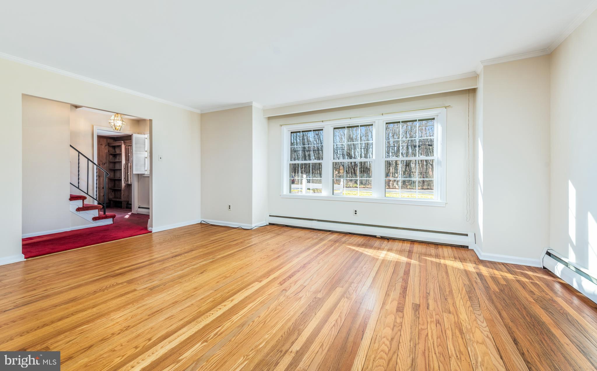 Living Room  with Hardwood Floors