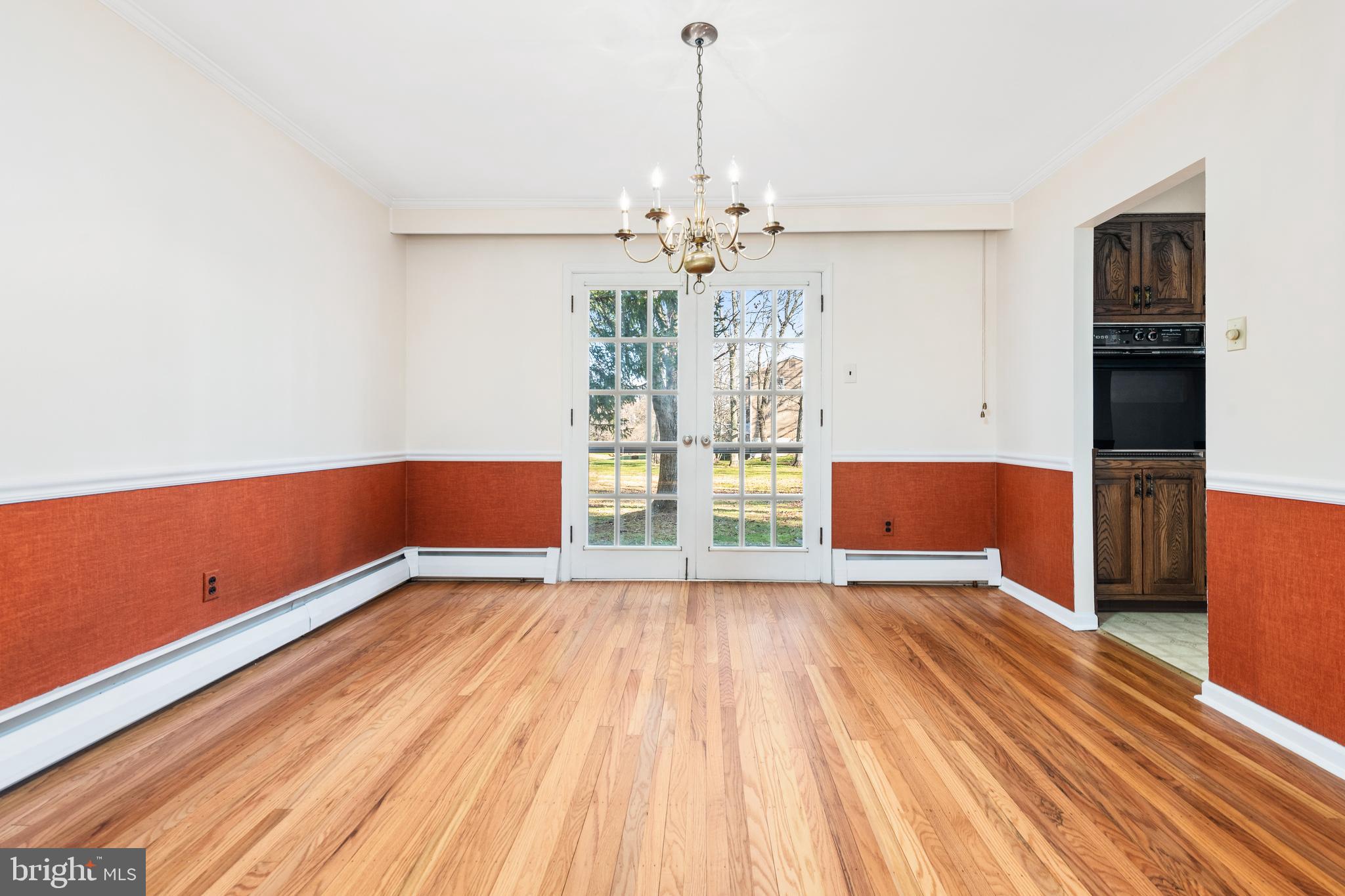 Dining Room w/French Doors