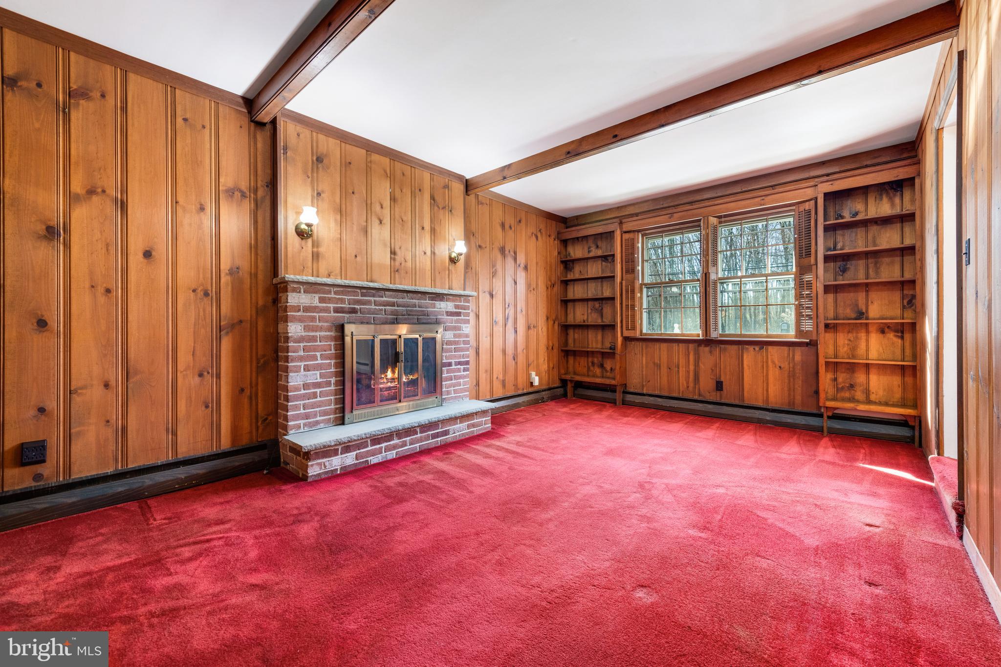 711 North Whitford Road Exton, PA 19341 - Photo 9 of 25 Family Room w/Electric or Wood Fireplace