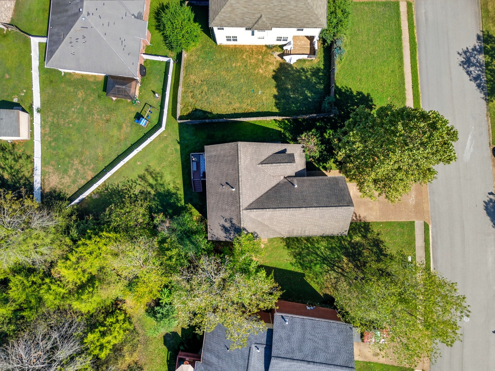1511 Saddle View Mount Juliet, TN 37122 - Photo 45 of 52 an aerial view of a house with a yard