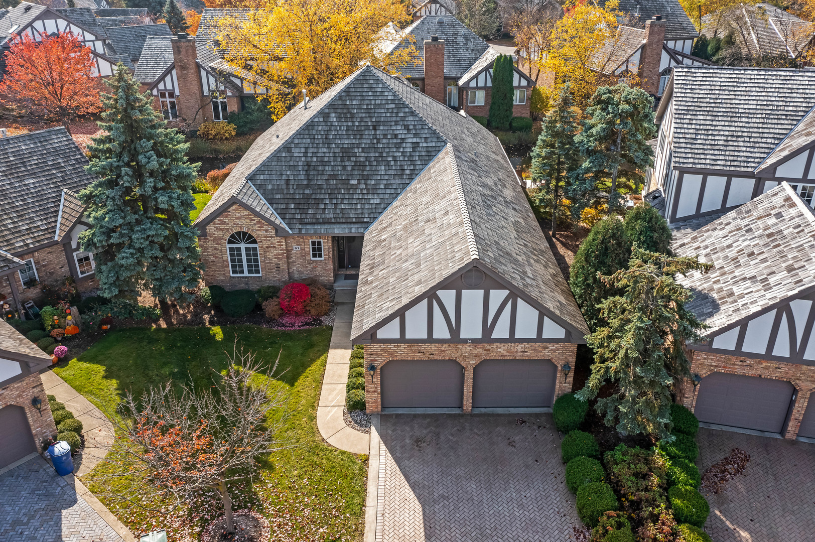61 Berkshire Court Burr Ridge, IL 60527 - Photo 4 of 47 a view of house with garden