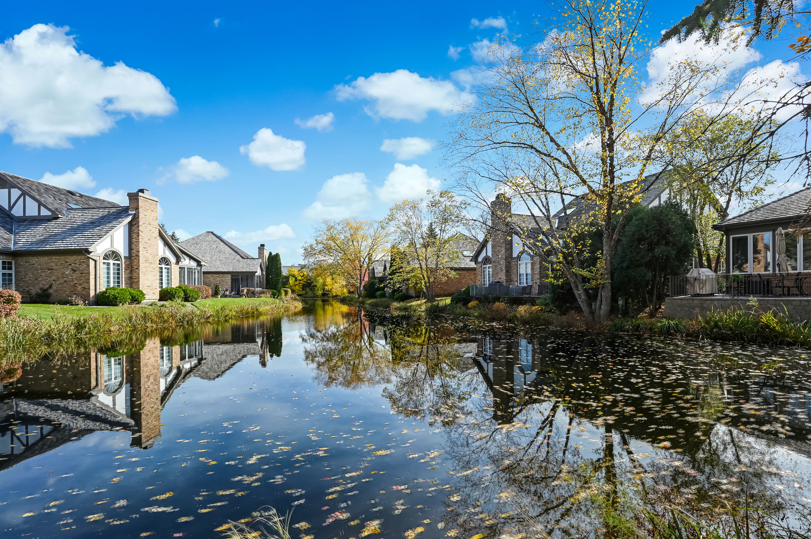 61 Berkshire Court Burr Ridge, IL 60527 - Photo 44 of 47 a view of a house with a yard