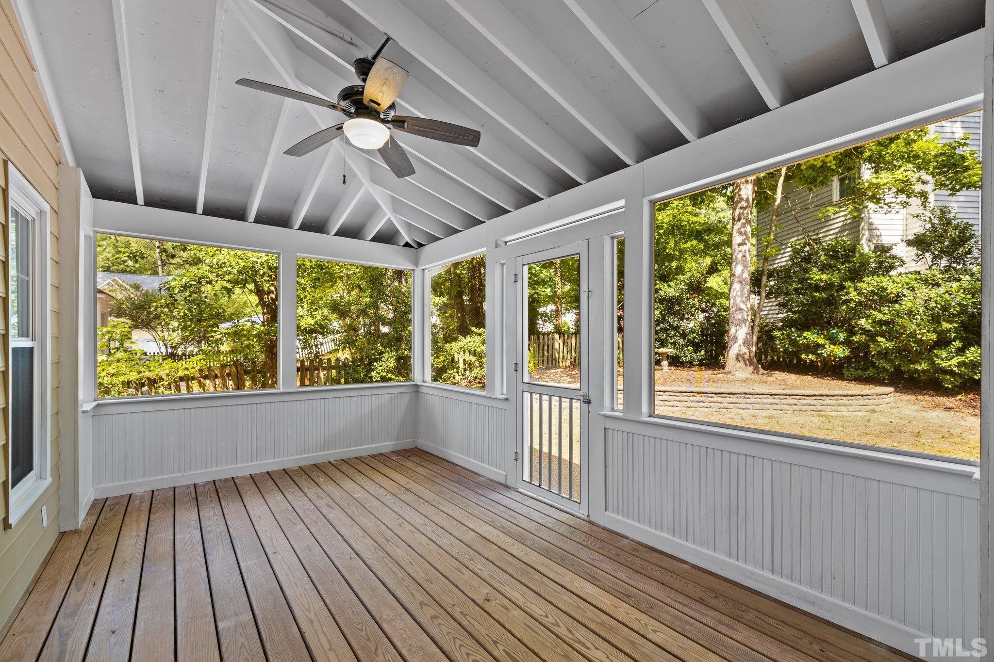 12028 North Exeter Way Raleigh, NC 27613 - Photo 25 of 48 wooden floor in an empty room with a window