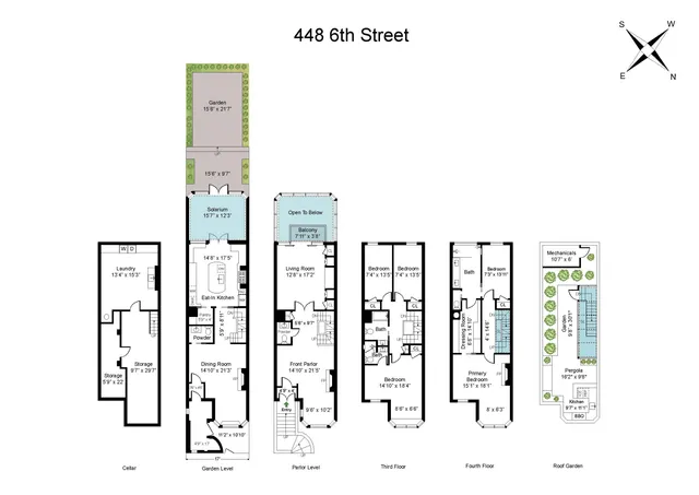 $6,500,000 | 448 6th Street | Park Slope