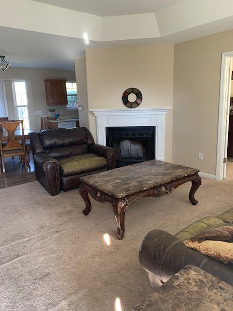 506 Sheath Circle Lebanon, TN 37087 - Photo 3 of 19 a living room with a couch and a fireplace