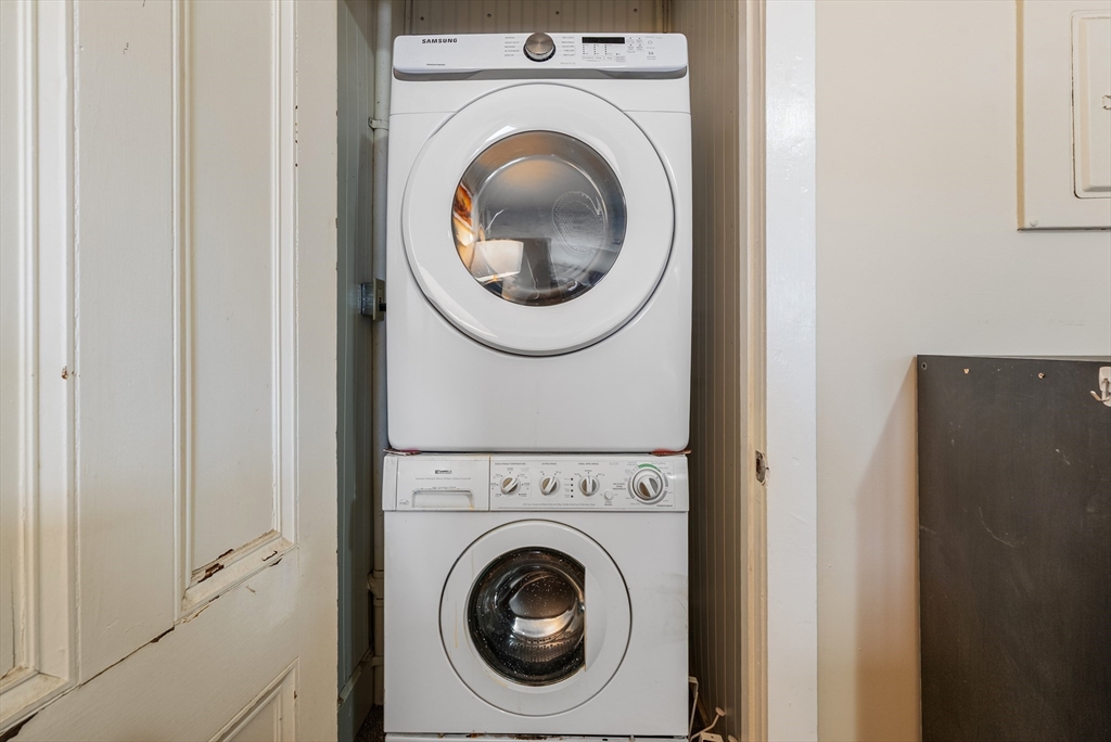 4 Alden Street, Unit 3 Danvers, MA 01923 - Photo 8 of 33 a utility room with dryer and washer