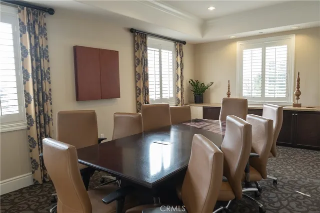 a view of outdoor space with seating area