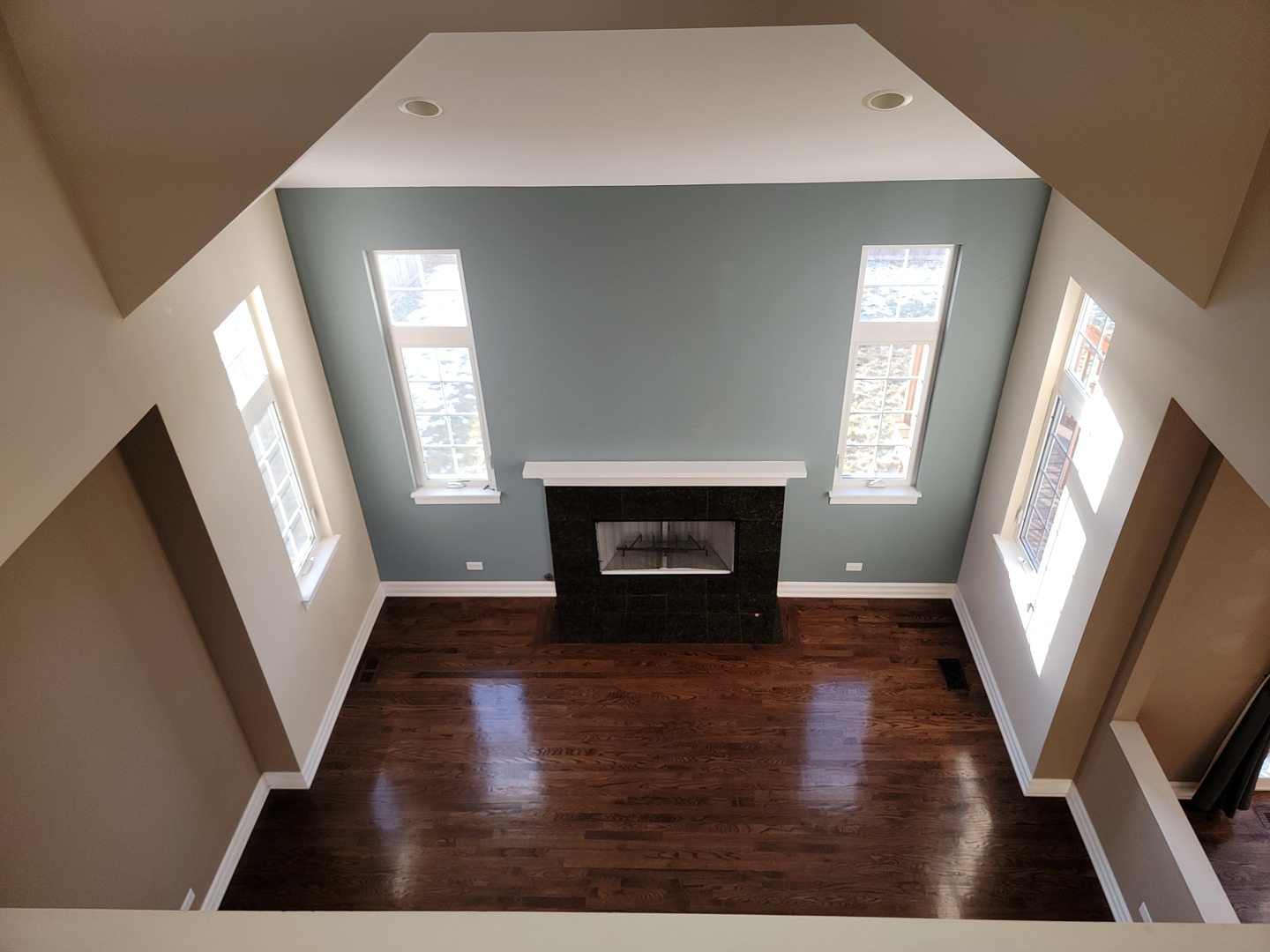 904 Deer Path Drive Antioch, IL 60002 - Photo 12 of 42 a view of an empty room with wooden floor and a window