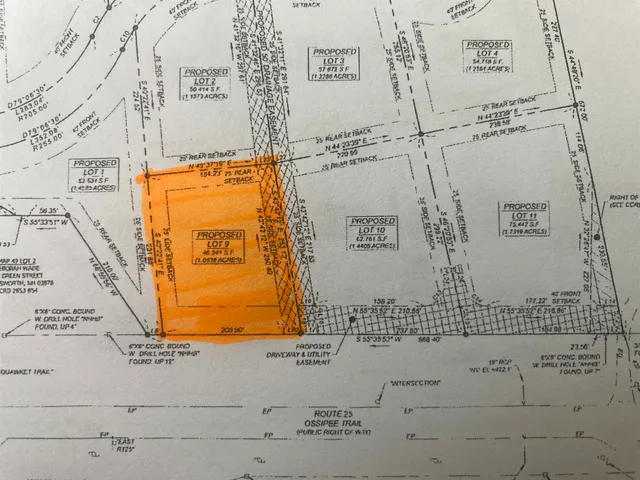 $89,900 | Lot 9 Squire Lane, Unit 9, Center Ossipee, NH 03814