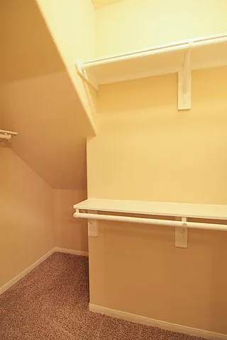 a view of empty room