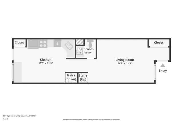 $169,900 | 1524 Big Bend Road, Unit J, Waukesha, WI 53189