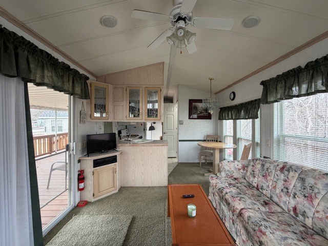 2795 East 28th Road Marseilles, IL 61341 - Photo 7 of 64 a kitchen with stainless steel appliances kitchen island granite countertop a refrigerator and microwave