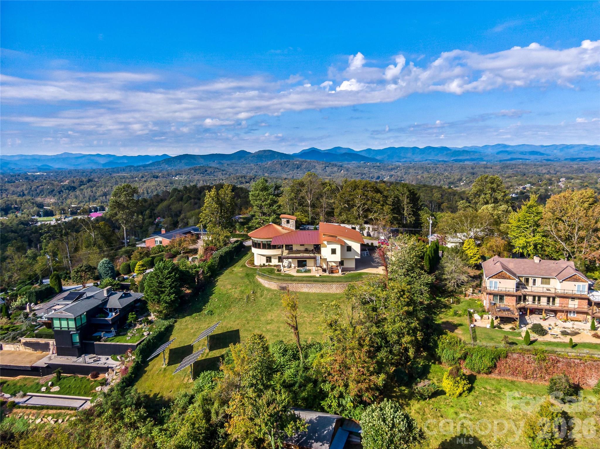 95 Horizon Hill Road Asheville, NC 28804 - Photo 3 of 47 a view of a city with ocean view