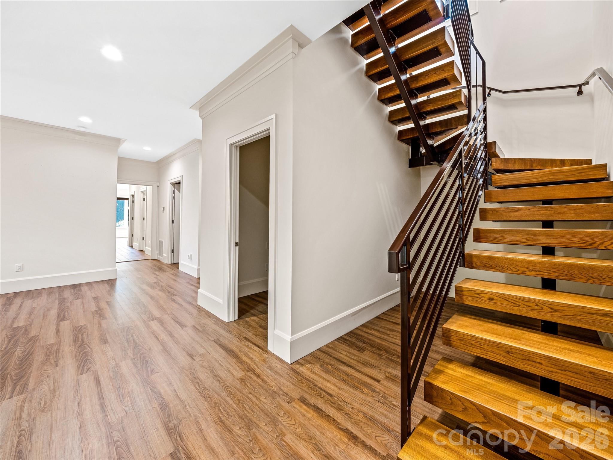 95 Horizon Hill Road Asheville, NC 28804 - Photo 45 of 47 a view of entryway with wooden floor
