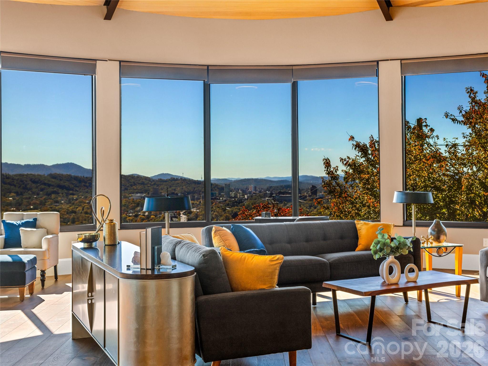 95 Horizon Hill Road Asheville, NC 28804 - Photo 10 of 47 a outdoor living space with furniture