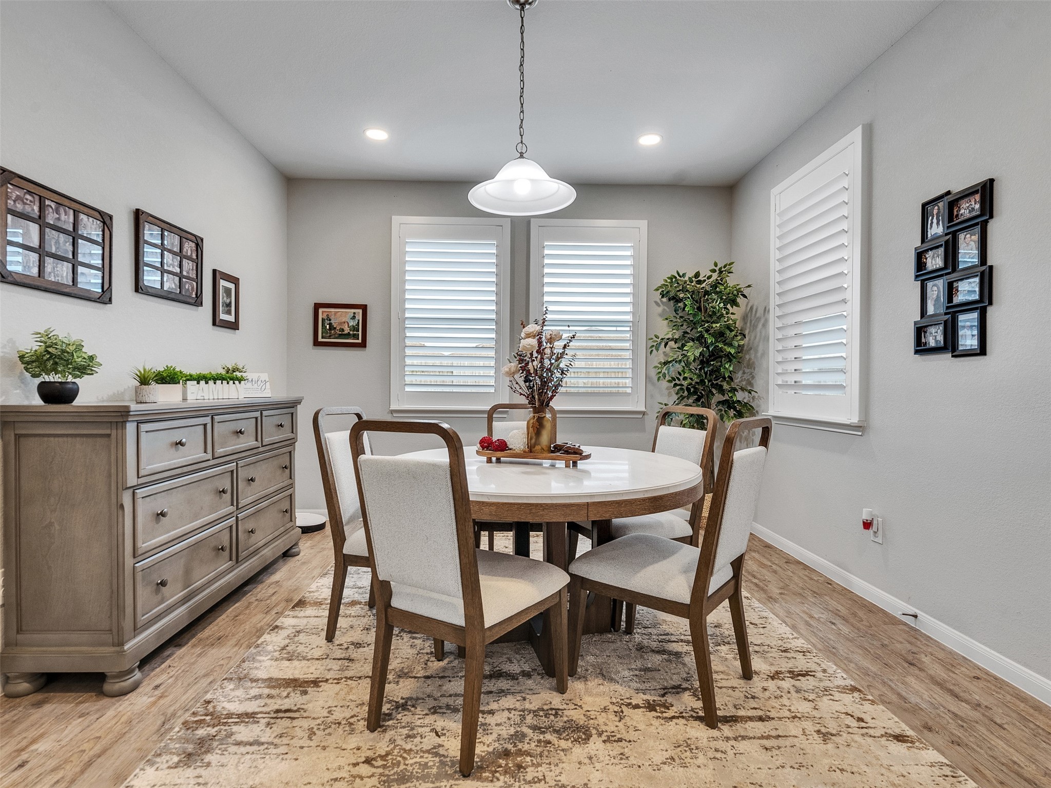 1841 Alyssa Way Alvin, TX 77511 - Photo 32 of 48 a dining room with furniture and window