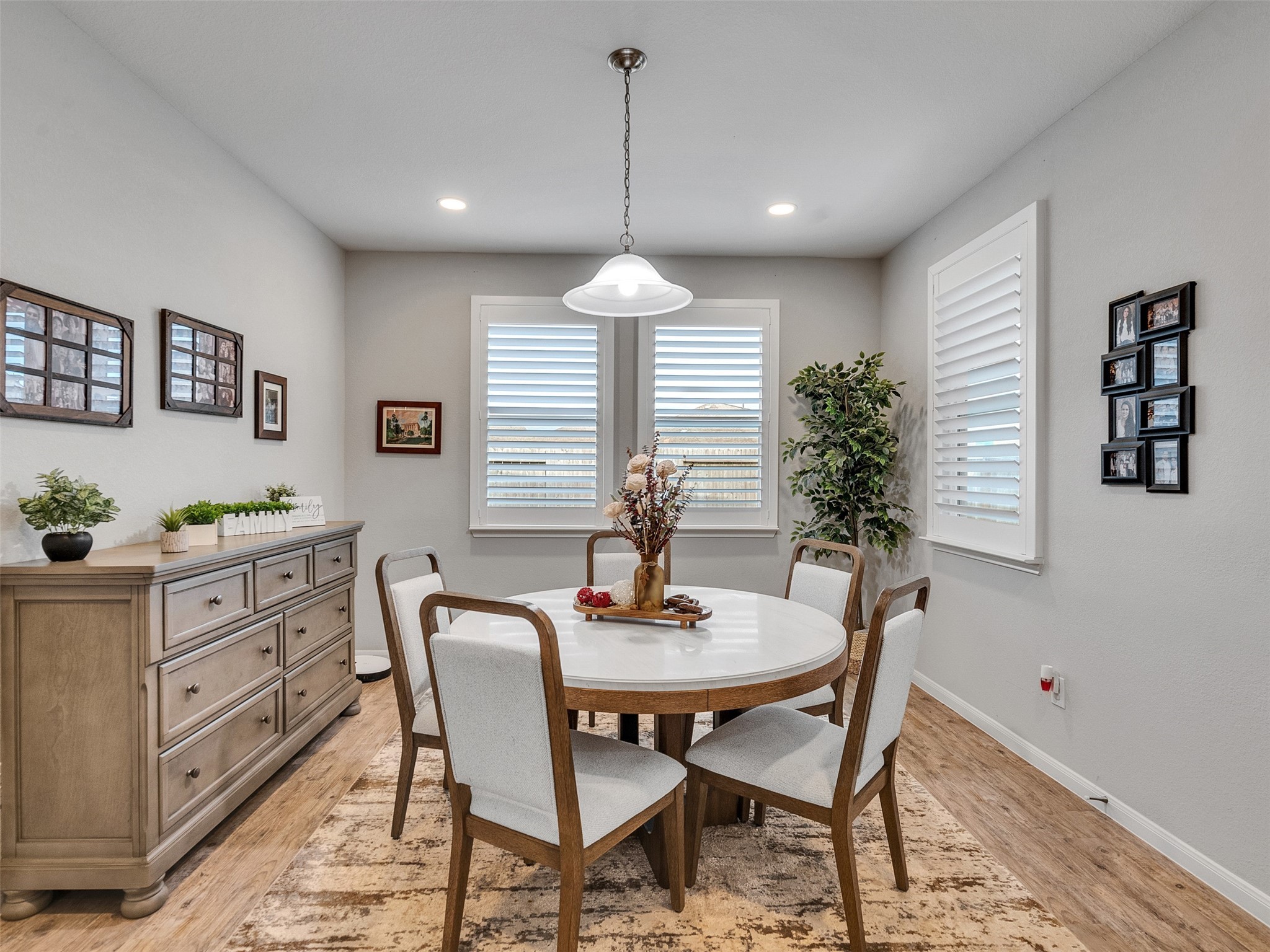 1841 Alyssa Way Alvin, TX 77511 - Photo 33 of 48 a dining room with furniture and window
