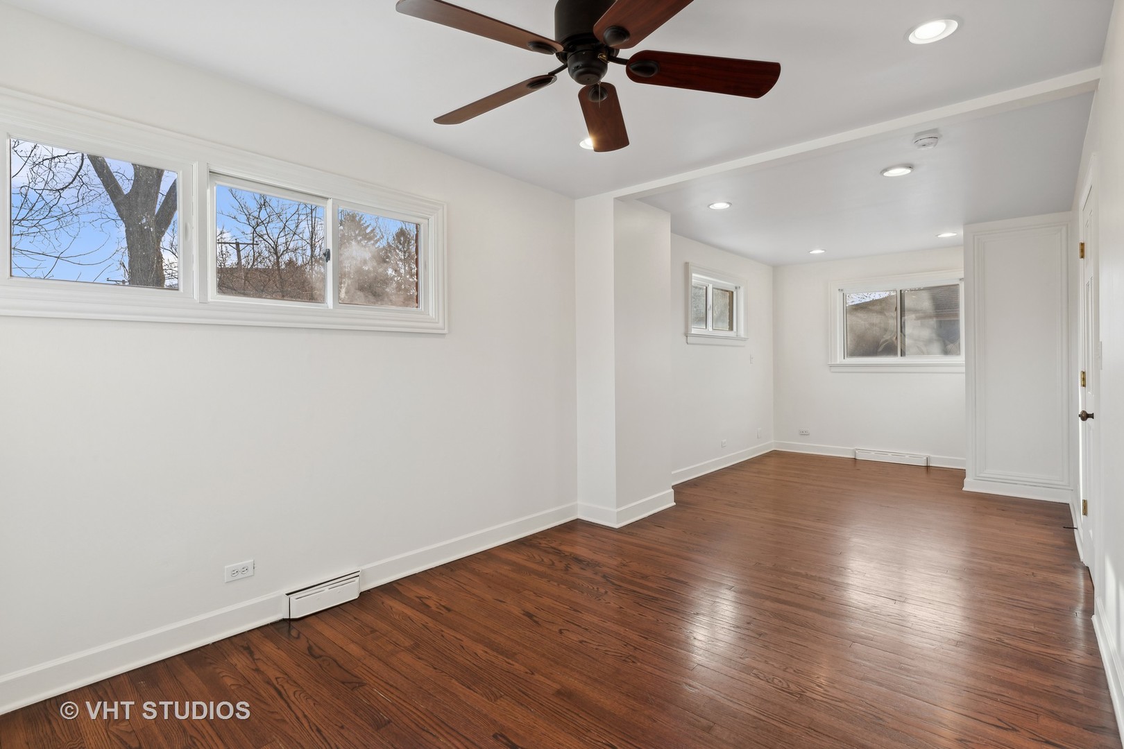 601 Long Road Glenview, IL 60025 - Photo 14 of 27 a view of an empty room with wooden floor