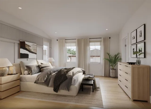 a bathroom with granite countertop a sink and a mirror
