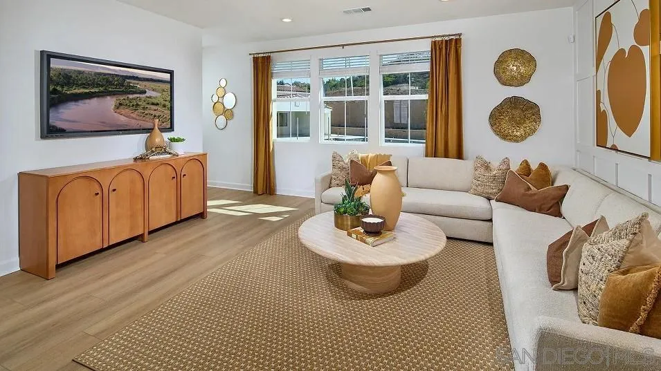 1412 Mountain Laurel Road San Marcos, CA 92078 - Photo 6 of 16 a living room with furniture and wooden floor