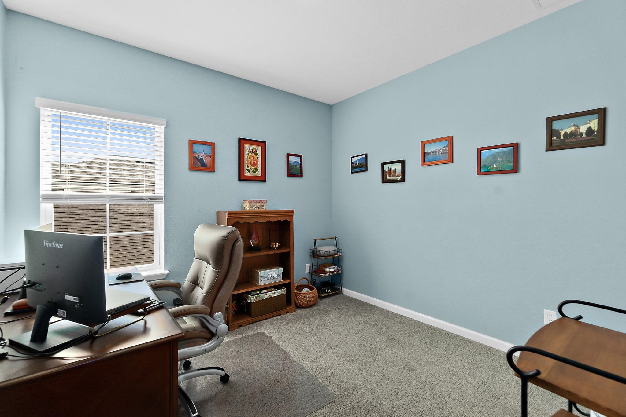157 Ferndale Way St. Augustine, FL 32092 - Photo 46 of 82 a view of a workspace with furniture and a window