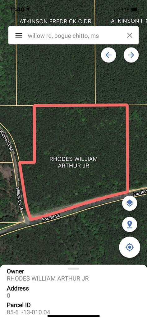 0 Fox Road Southeast Bogue Chitto, MS 39629 - Photo 3 of 3 Photo 3