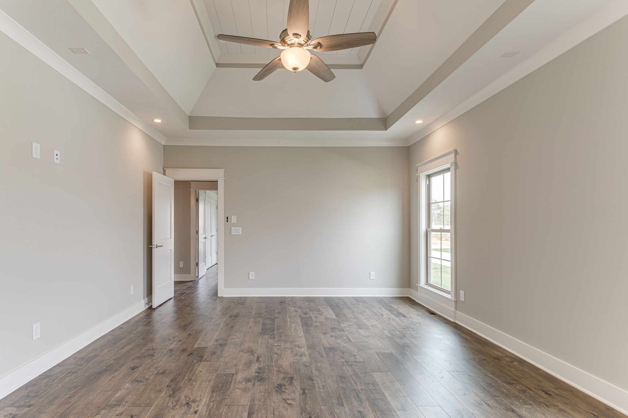 2617 Holly Spring Drive Murfreesboro, TN 37128 - Photo 18 of 50 wooden floor in an empty room with a window