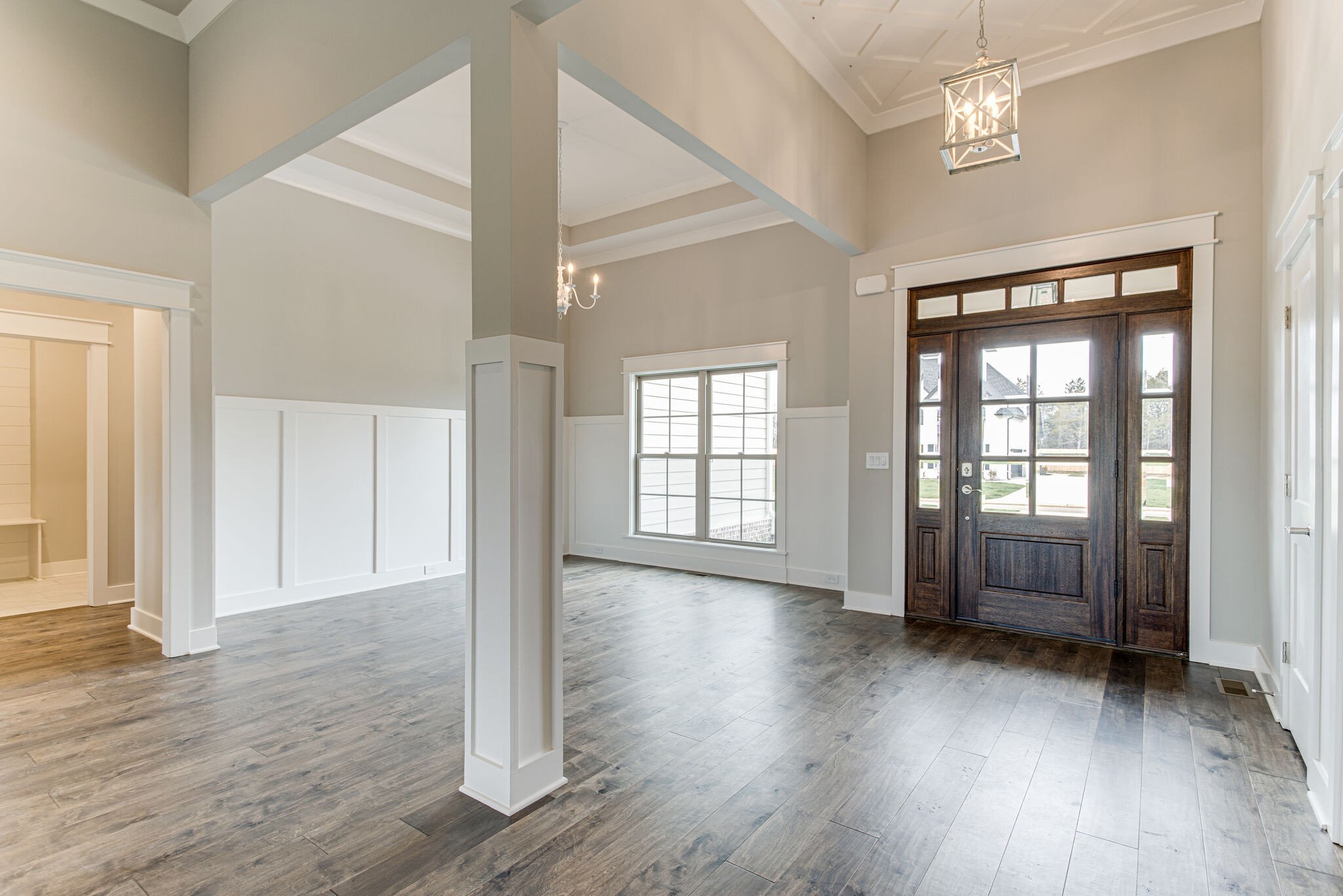 2617 Holly Spring Drive Murfreesboro, TN 37128 - Photo 9 of 50 an empty room with wooden floor and windows
