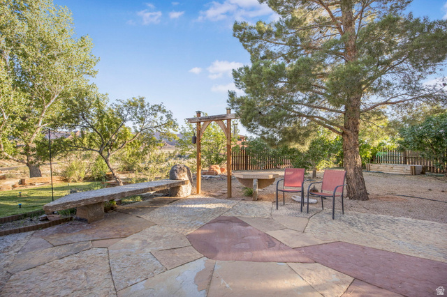 1440 West 100 South Virgin, UT 84779 - Photo 38 of 45 Expansive flagstone patio featuring varied stone colors