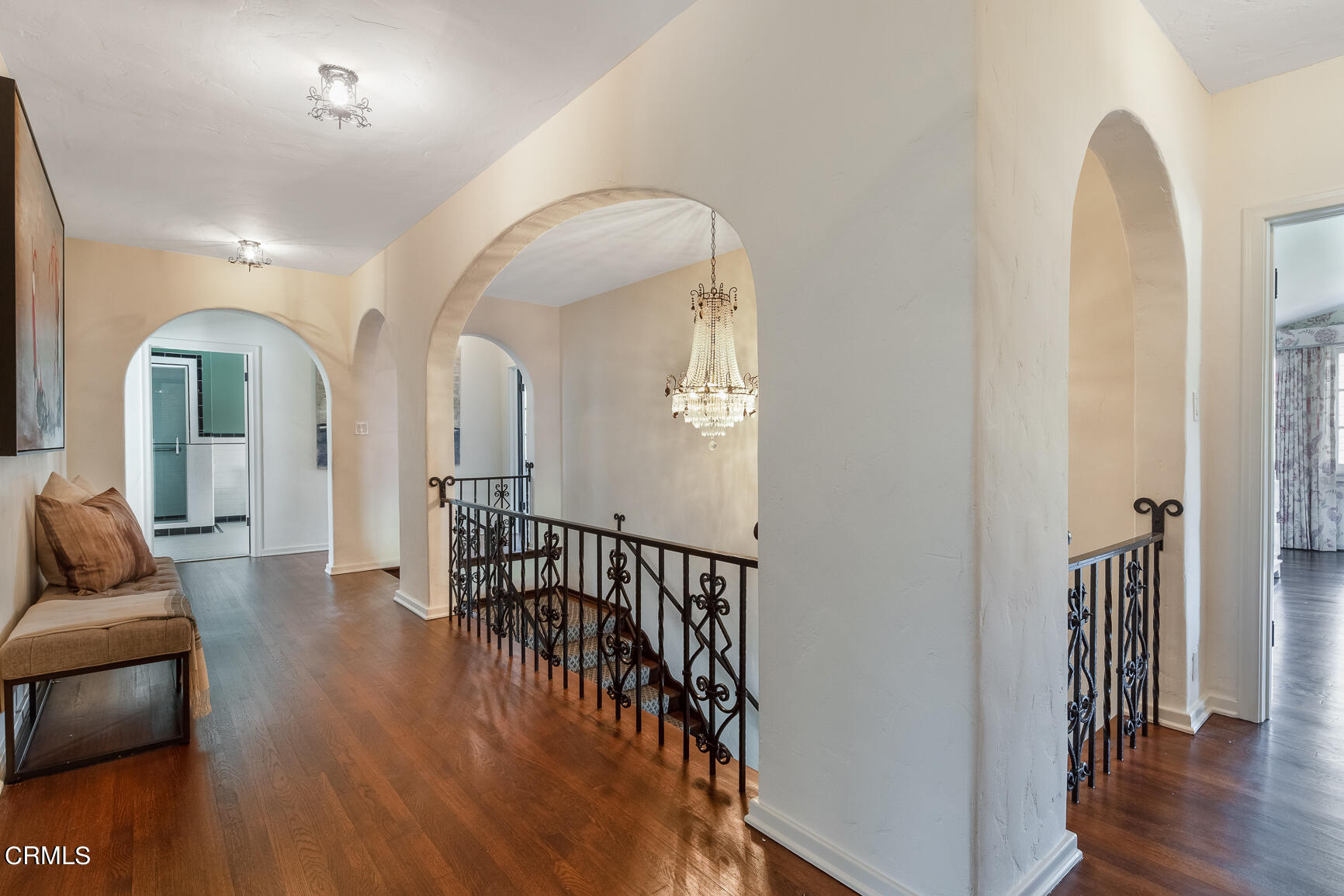 735 Holladay Road Pasadena, CA 91106 - Photo 41 of 72 a living room with furniture and a wooden floor