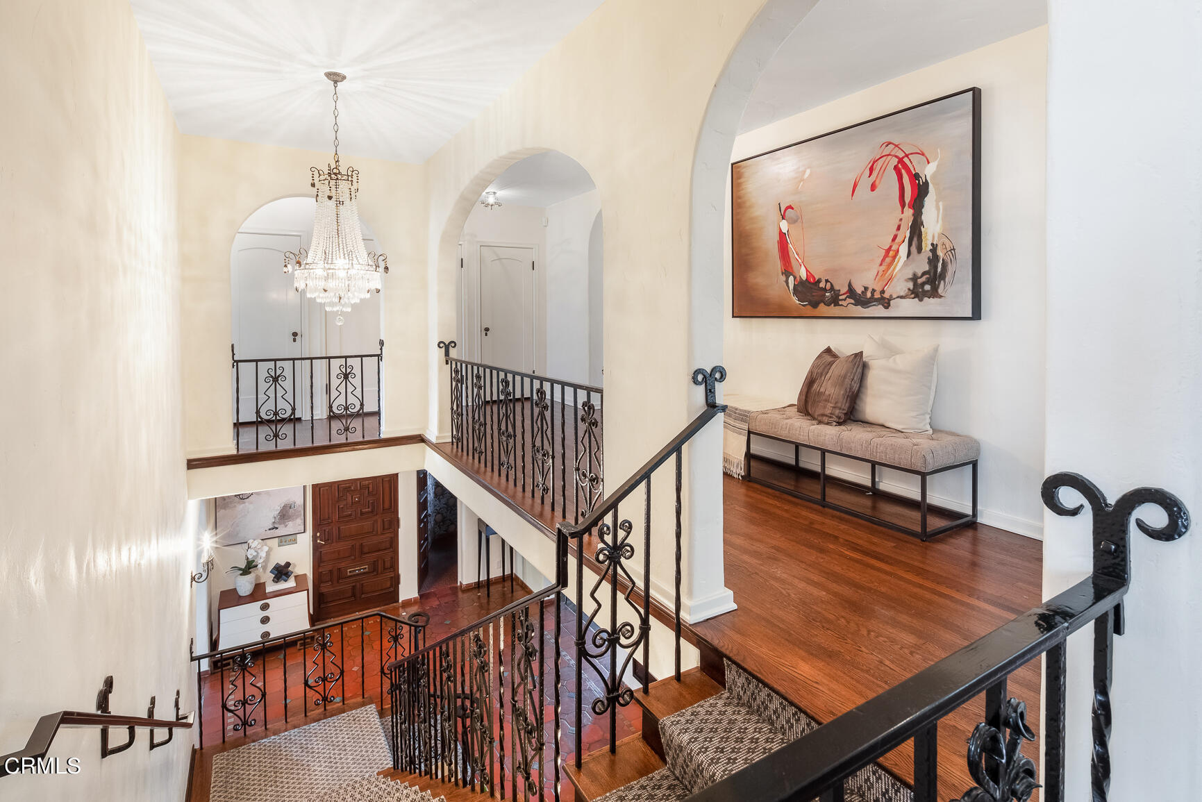 735 Holladay Road Pasadena, CA 91106 - Photo 55 of 72 a view of a livingroom with furniture and hardwood floor